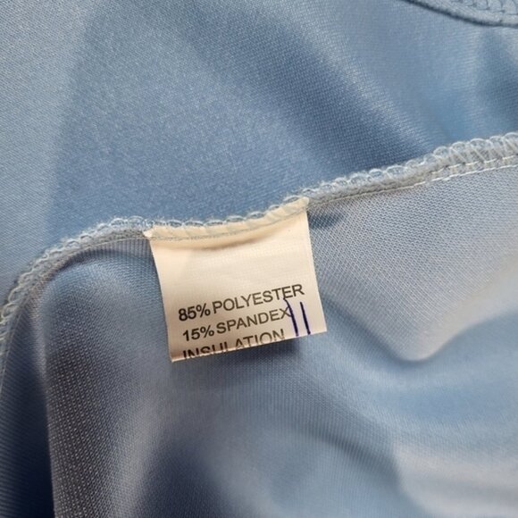 White Lace with Blue Skirt Dress - Picture 6 of 6